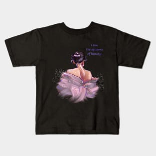 The epitome of beauty Kids T-Shirt